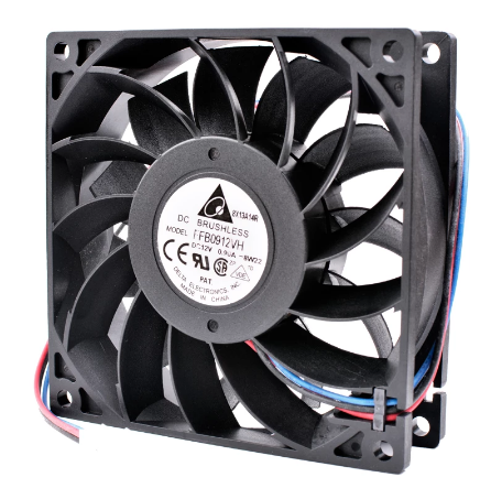 Original DELTA FFB0912VH Cooling Fan 12V 0.44A 7.2W 2wires FFB0912VH Fans